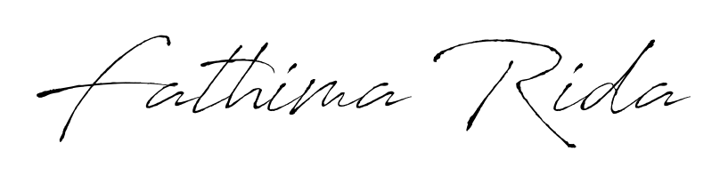 Stand out with a creative autograph for Fathima Rida. The Antro_Vectra styling blends modern aesthetics with classic signature flourishes. Fathima Rida signature style 6 images and pictures png