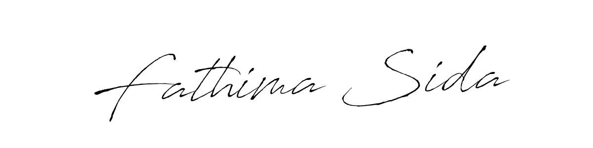 Use a signature maker to create a handwritten signature online. With this signature software, you can design (Antro_Vectra) your own signature for name Fathima Sida. Fathima Sida signature style 6 images and pictures png