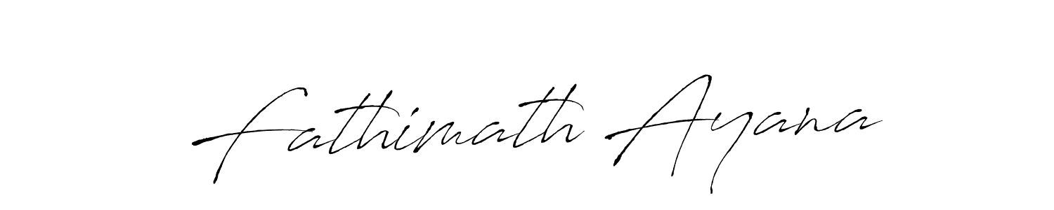 Use a signature maker to create a handwritten signature online. With this signature software, you can design (Antro_Vectra) your own signature for name Fathimath Ayana. Fathimath Ayana signature style 6 images and pictures png
