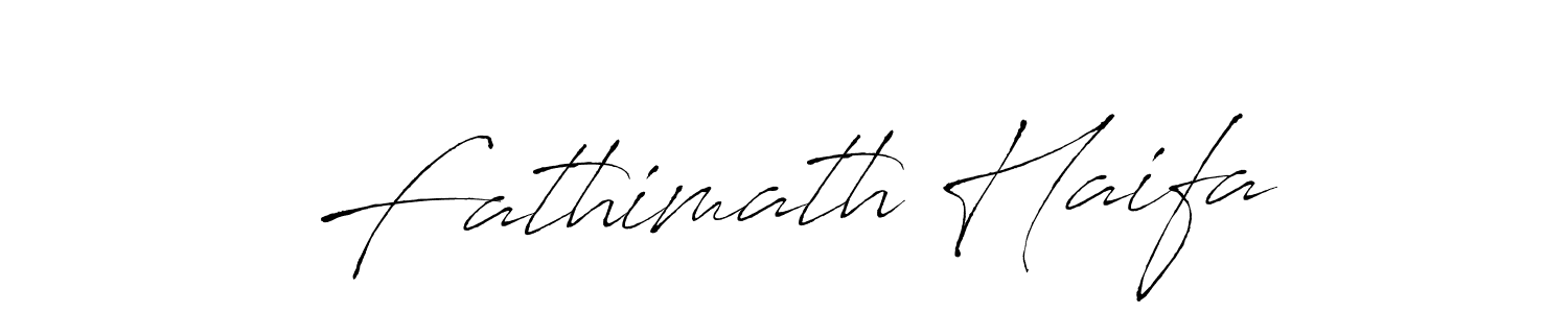 Fathimath Haifa stylish signature style. Best Handwritten Sign (Antro_Vectra) for my name. Handwritten Signature Collection Ideas for my name Fathimath Haifa. Fathimath Haifa signature style 6 images and pictures png