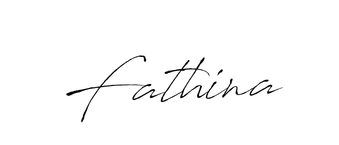 How to make Fathina signature? Antro_Vectra is a professional autograph style. Create handwritten signature for Fathina name. Fathina signature style 6 images and pictures png