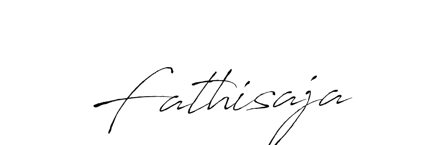 Design your own signature with our free online signature maker. With this signature software, you can create a handwritten (Antro_Vectra) signature for name Fathisaja. Fathisaja signature style 6 images and pictures png