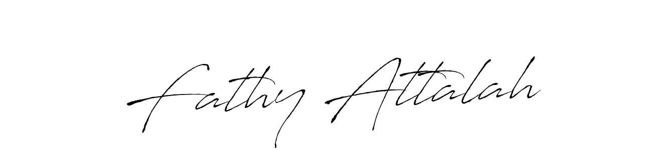 Use a signature maker to create a handwritten signature online. With this signature software, you can design (Antro_Vectra) your own signature for name Fathy Attalah. Fathy Attalah signature style 6 images and pictures png