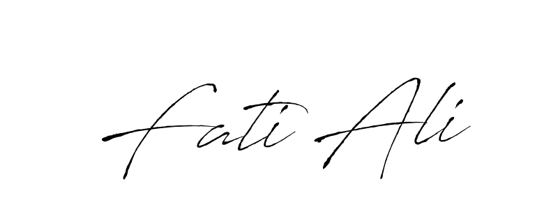 Also You can easily find your signature by using the search form. We will create Fati Ali name handwritten signature images for you free of cost using Antro_Vectra sign style. Fati Ali signature style 6 images and pictures png