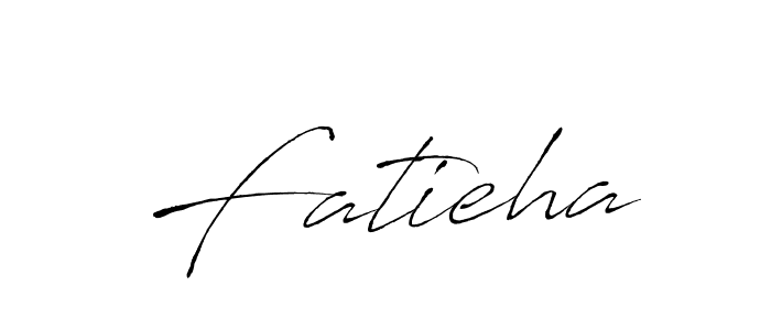 You should practise on your own different ways (Antro_Vectra) to write your name (Fatieha) in signature. don't let someone else do it for you. Fatieha signature style 6 images and pictures png