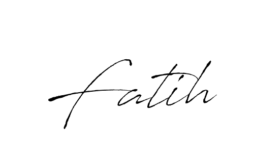Make a beautiful signature design for name Fatih. Use this online signature maker to create a handwritten signature for free. Fatih signature style 6 images and pictures png
