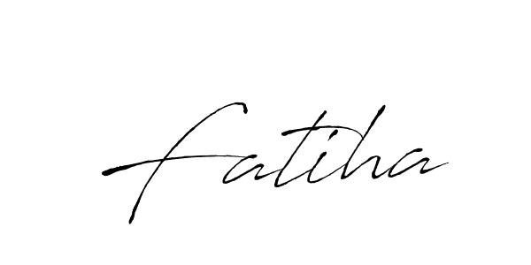 How to make Fatiha name signature. Use Antro_Vectra style for creating short signs online. This is the latest handwritten sign. Fatiha signature style 6 images and pictures png
