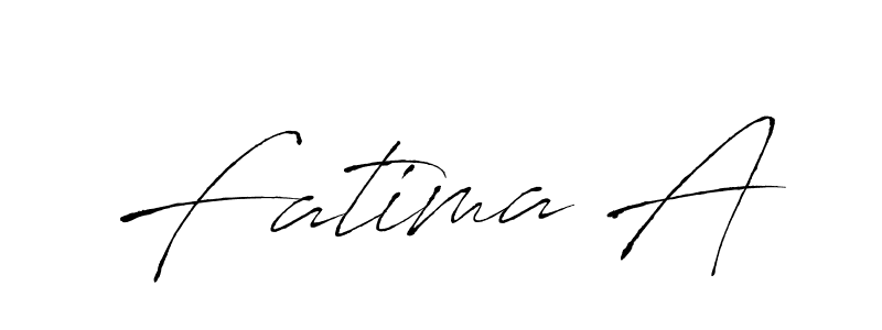 Use a signature maker to create a handwritten signature online. With this signature software, you can design (Antro_Vectra) your own signature for name Fatima A. Fatima A signature style 6 images and pictures png