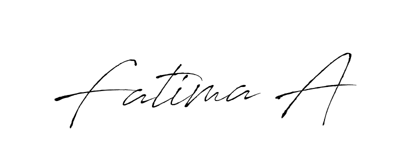 Similarly Antro_Vectra is the best handwritten signature design. Signature creator online .You can use it as an online autograph creator for name Fatima A. Fatima A signature style 6 images and pictures png