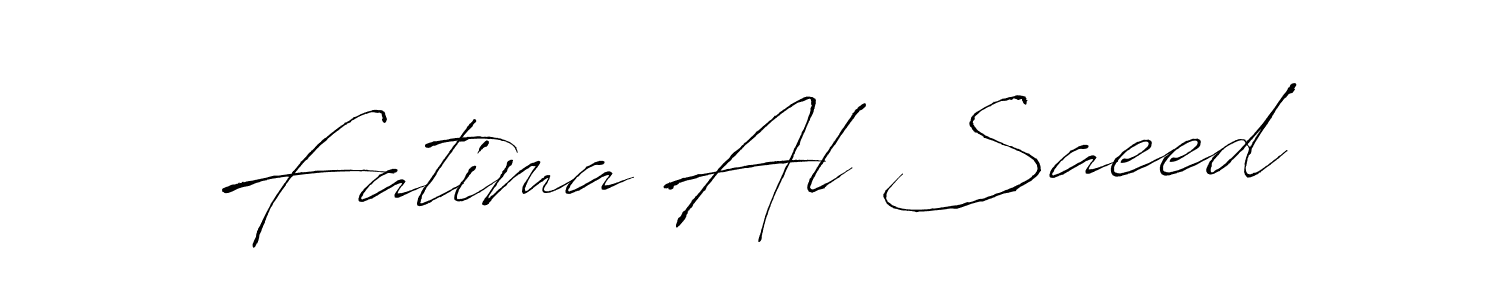 Use a signature maker to create a handwritten signature online. With this signature software, you can design (Antro_Vectra) your own signature for name Fatima Al Saeed. Fatima Al Saeed signature style 6 images and pictures png