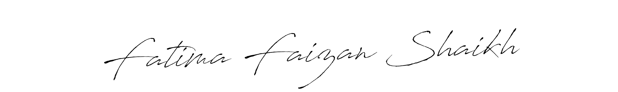 The best way (Antro_Vectra) to make a short signature is to pick only two or three words in your name. The name Fatima Faizan Shaikh include a total of six letters. For converting this name. Fatima Faizan Shaikh signature style 6 images and pictures png