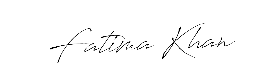 Fatima Khan stylish signature style. Best Handwritten Sign (Antro_Vectra) for my name. Handwritten Signature Collection Ideas for my name Fatima Khan. Fatima Khan signature style 6 images and pictures png