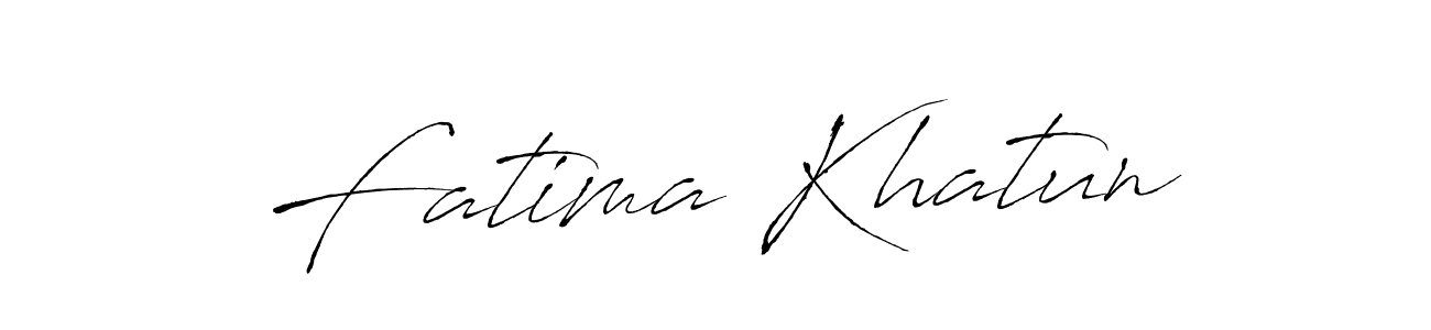 How to make Fatima Khatun signature? Antro_Vectra is a professional autograph style. Create handwritten signature for Fatima Khatun name. Fatima Khatun signature style 6 images and pictures png