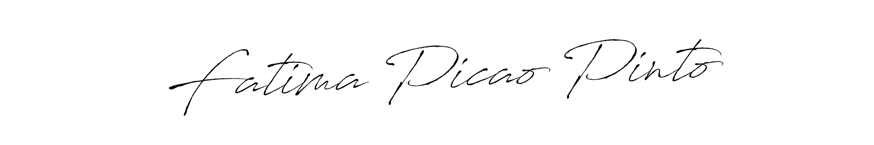 Use a signature maker to create a handwritten signature online. With this signature software, you can design (Antro_Vectra) your own signature for name Fatima Picao Pinto. Fatima Picao Pinto signature style 6 images and pictures png