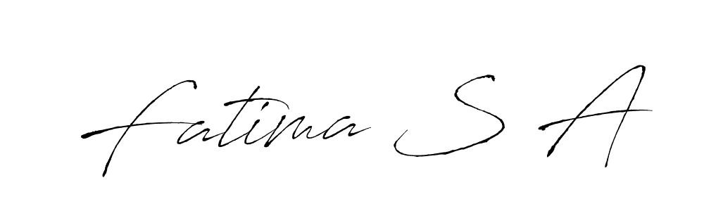 The best way (Antro_Vectra) to make a short signature is to pick only two or three words in your name. The name Fatima S A include a total of six letters. For converting this name. Fatima S A signature style 6 images and pictures png