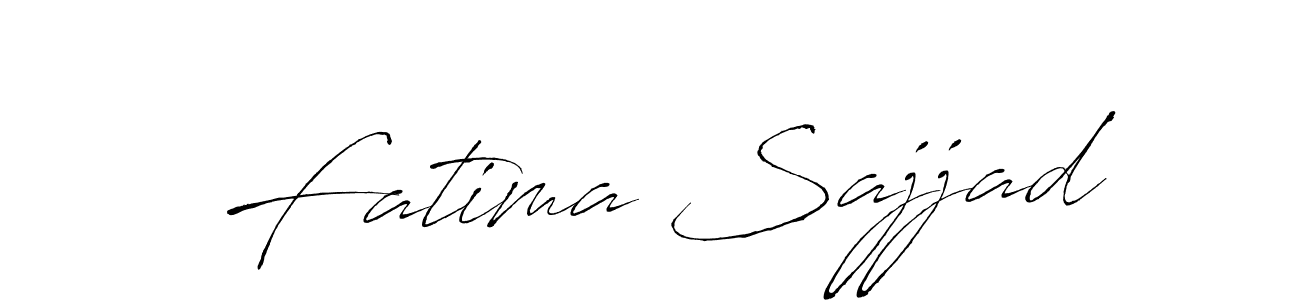 Also we have Fatima Sajjad name is the best signature style. Create professional handwritten signature collection using Antro_Vectra autograph style. Fatima Sajjad signature style 6 images and pictures png