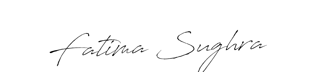 Create a beautiful signature design for name Fatima Sughra. With this signature (Antro_Vectra) fonts, you can make a handwritten signature for free. Fatima Sughra signature style 6 images and pictures png
