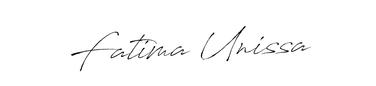 You can use this online signature creator to create a handwritten signature for the name Fatima Unissa. This is the best online autograph maker. Fatima Unissa signature style 6 images and pictures png