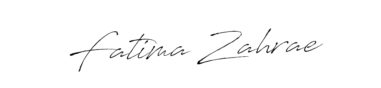 Similarly Antro_Vectra is the best handwritten signature design. Signature creator online .You can use it as an online autograph creator for name Fatima Zahrae. Fatima Zahrae signature style 6 images and pictures png