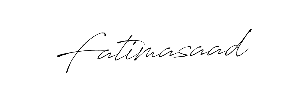 The best way (Antro_Vectra) to make a short signature is to pick only two or three words in your name. The name Fatimasaad include a total of six letters. For converting this name. Fatimasaad signature style 6 images and pictures png