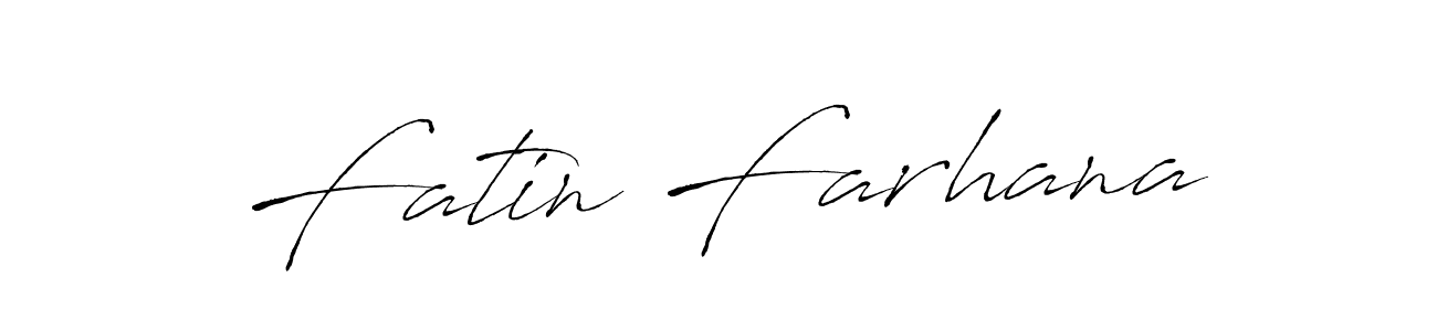 You can use this online signature creator to create a handwritten signature for the name Fatin Farhana. This is the best online autograph maker. Fatin Farhana signature style 6 images and pictures png