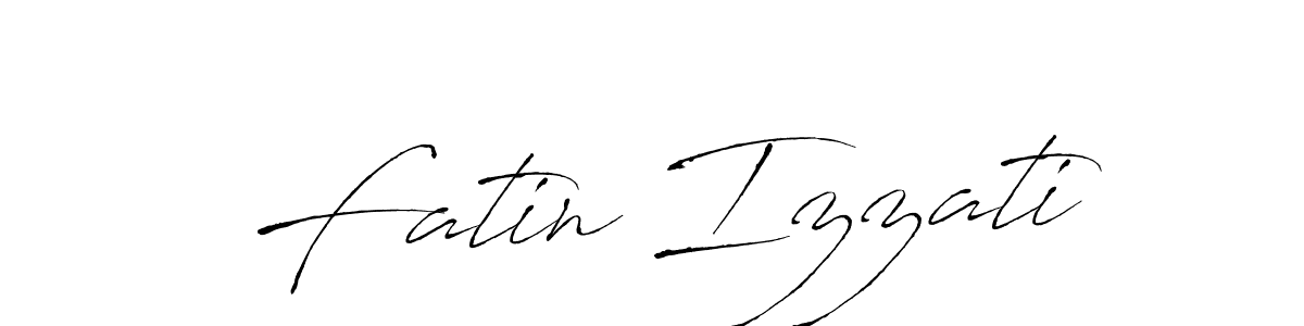 It looks lik you need a new signature style for name Fatin Izzati. Design unique handwritten (Antro_Vectra) signature with our free signature maker in just a few clicks. Fatin Izzati signature style 6 images and pictures png