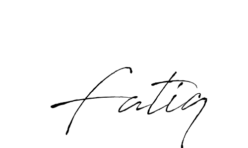 The best way (Antro_Vectra) to make a short signature is to pick only two or three words in your name. The name Fatiq include a total of six letters. For converting this name. Fatiq signature style 6 images and pictures png
