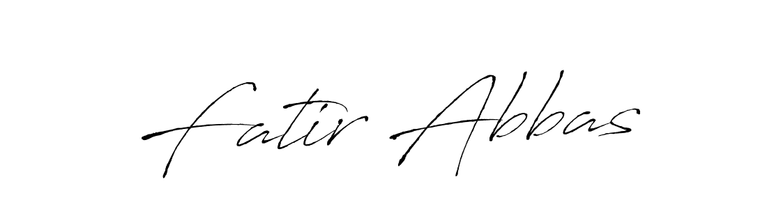 It looks lik you need a new signature style for name Fatir Abbas. Design unique handwritten (Antro_Vectra) signature with our free signature maker in just a few clicks. Fatir Abbas signature style 6 images and pictures png