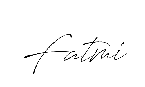 It looks lik you need a new signature style for name Fatmi. Design unique handwritten (Antro_Vectra) signature with our free signature maker in just a few clicks. Fatmi signature style 6 images and pictures png