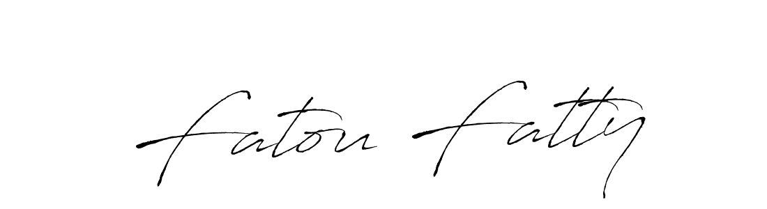 Once you've used our free online signature maker to create your best signature Antro_Vectra style, it's time to enjoy all of the benefits that Fatou Fatty name signing documents. Fatou Fatty signature style 6 images and pictures png