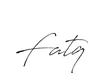 This is the best signature style for the Fatq name. Also you like these signature font (Antro_Vectra). Mix name signature. Fatq signature style 6 images and pictures png