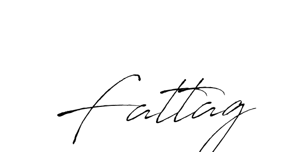 Similarly Antro_Vectra is the best handwritten signature design. Signature creator online .You can use it as an online autograph creator for name Fattag. Fattag signature style 6 images and pictures png