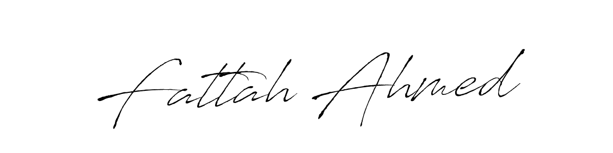 You should practise on your own different ways (Antro_Vectra) to write your name (Fattah Ahmed) in signature. don't let someone else do it for you. Fattah Ahmed signature style 6 images and pictures png