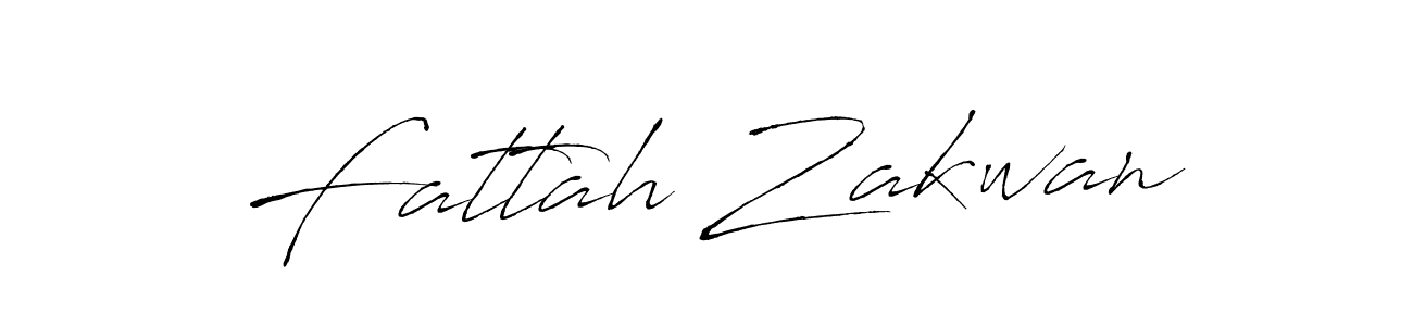 This is the best signature style for the Fattah Zakwan name. Also you like these signature font (Antro_Vectra). Mix name signature. Fattah Zakwan signature style 6 images and pictures png