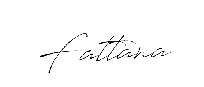 How to make Fattana signature? Antro_Vectra is a professional autograph style. Create handwritten signature for Fattana name. Fattana signature style 6 images and pictures png