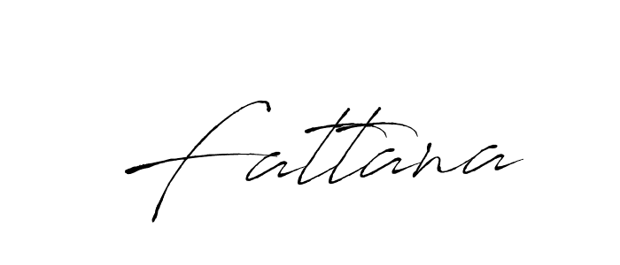 How to make Fattana signature? Antro_Vectra is a professional autograph style. Create handwritten signature for Fattana name. Fattana signature style 6 images and pictures png