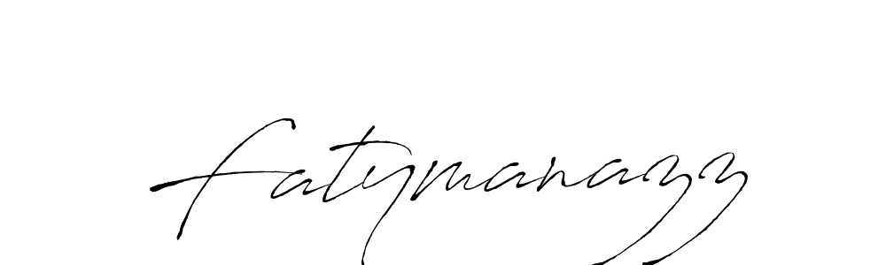 How to make Fatymanazz name signature. Use Antro_Vectra style for creating short signs online. This is the latest handwritten sign. Fatymanazz signature style 6 images and pictures png