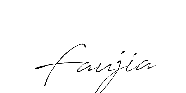 You should practise on your own different ways (Antro_Vectra) to write your name (Faujia) in signature. don't let someone else do it for you. Faujia signature style 6 images and pictures png
