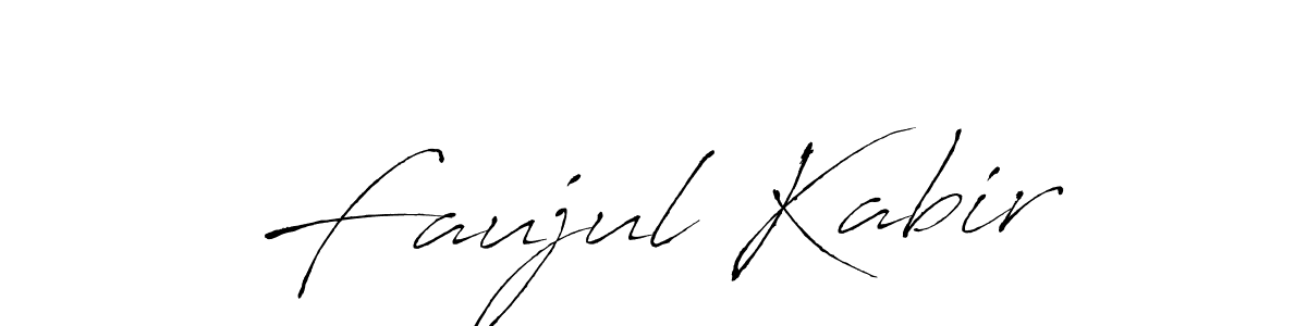 Make a beautiful signature design for name Faujul Kabir. Use this online signature maker to create a handwritten signature for free. Faujul Kabir signature style 6 images and pictures png