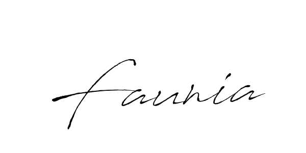 Also we have Faunia name is the best signature style. Create professional handwritten signature collection using Antro_Vectra autograph style. Faunia signature style 6 images and pictures png