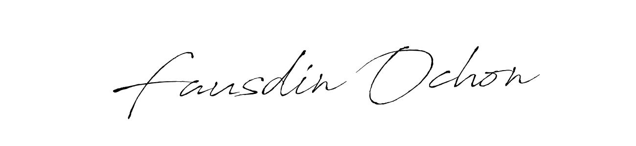 Antro_Vectra is a professional signature style that is perfect for those who want to add a touch of class to their signature. It is also a great choice for those who want to make their signature more unique. Get Fausdin Ochon name to fancy signature for free. Fausdin Ochon signature style 6 images and pictures png