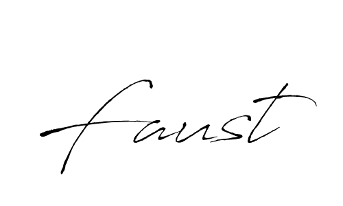 You should practise on your own different ways (Antro_Vectra) to write your name (Faust) in signature. don't let someone else do it for you. Faust signature style 6 images and pictures png