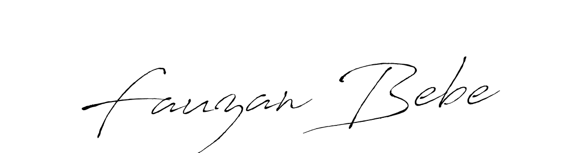 Once you've used our free online signature maker to create your best signature Antro_Vectra style, it's time to enjoy all of the benefits that Fauzan Bebe name signing documents. Fauzan Bebe signature style 6 images and pictures png