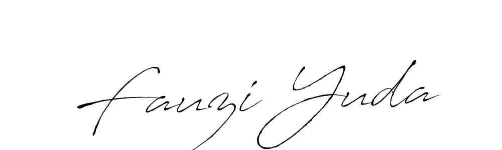Here are the top 10 professional signature styles for the name Fauzi Yuda. These are the best autograph styles you can use for your name. Fauzi Yuda signature style 6 images and pictures png