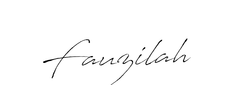 Make a beautiful signature design for name Fauzilah. Use this online signature maker to create a handwritten signature for free. Fauzilah signature style 6 images and pictures png