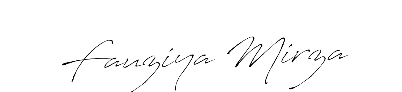 Make a beautiful signature design for name Fauziya Mirza. Use this online signature maker to create a handwritten signature for free. Fauziya Mirza signature style 6 images and pictures png