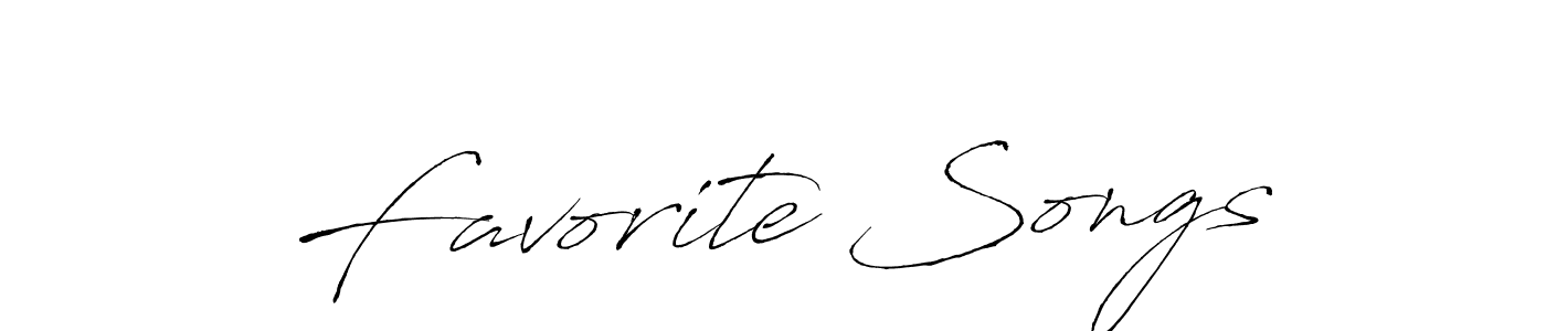 Also You can easily find your signature by using the search form. We will create Favorite Songs name handwritten signature images for you free of cost using Antro_Vectra sign style. Favorite Songs signature style 6 images and pictures png