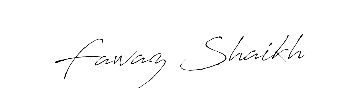 You should practise on your own different ways (Antro_Vectra) to write your name (Fawaz Shaikh) in signature. don't let someone else do it for you. Fawaz Shaikh signature style 6 images and pictures png