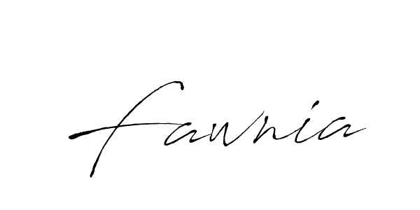 Make a beautiful signature design for name Fawnia. With this signature (Antro_Vectra) style, you can create a handwritten signature for free. Fawnia signature style 6 images and pictures png