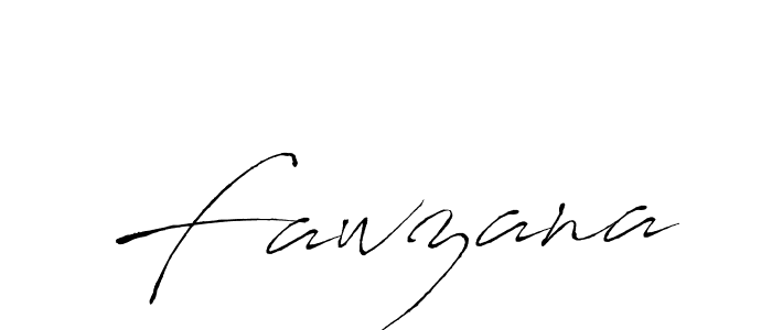 You should practise on your own different ways (Antro_Vectra) to write your name (Fawzana) in signature. don't let someone else do it for you. Fawzana signature style 6 images and pictures png